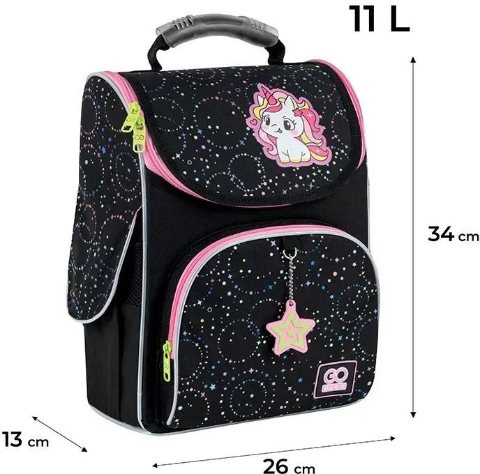 Рюкзак GoPack Education каркасний 5001S-4 Magical Unicorn (go25-5001s-4)фото7