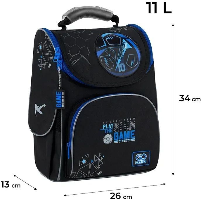 Рюкзак GoPack Education каркасный 5001S-5 Play The Game (go25-5001s-5) фото 7