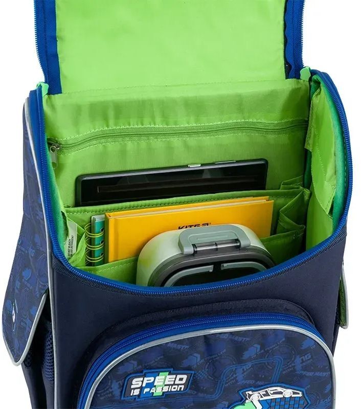 Рюкзак GoPack Education каркасный 5001S-6 Racing (go25-5001s-6) фото 9