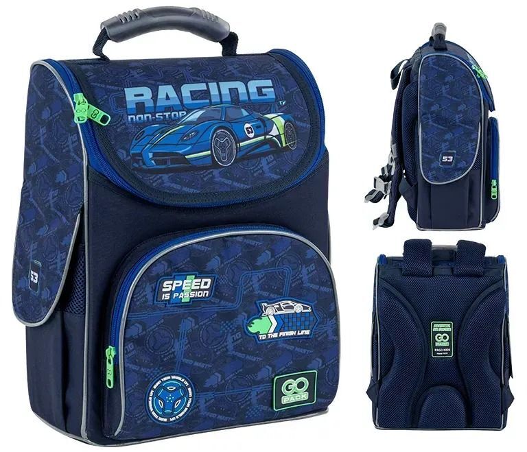 Рюкзак GoPack Education каркасный 5001S-6 Racing (go25-5001s-6) фото 4