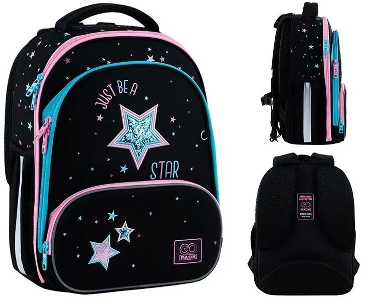 Рюкзак GoPack Education каркасний 597M-1 Be A Star (go25-597m-1)фото4