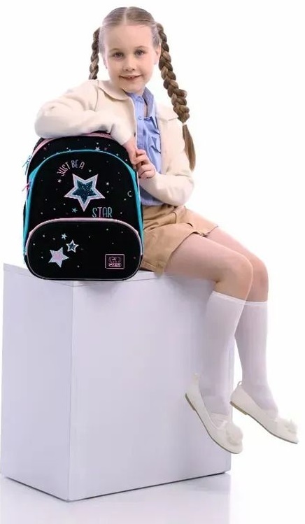 Рюкзак GoPack Education каркасний 597M-1 Be A Star (go25-597m-1)фото15