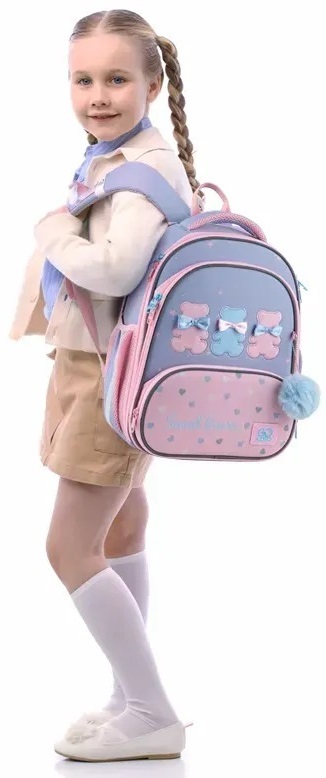 Рюкзак GoPack Education каркасный 597M-2 Lovely Bears (go25-597m-2) фото 