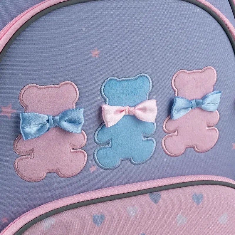 Рюкзак GoPack Education каркасный 597M-2 Lovely Bears (go25-597m-2) фото 