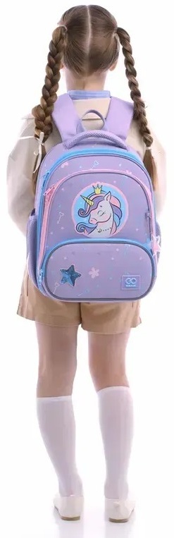 Рюкзак GoPack Education каркасний 597M-3 Fairytale Unicorn (go25-597m-3)фото8