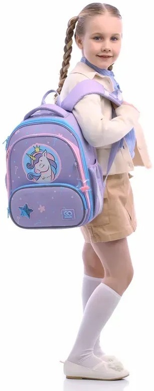 Рюкзак GoPack Education каркасний 597M-3 Fairytale Unicorn (go25-597m-3)фото19