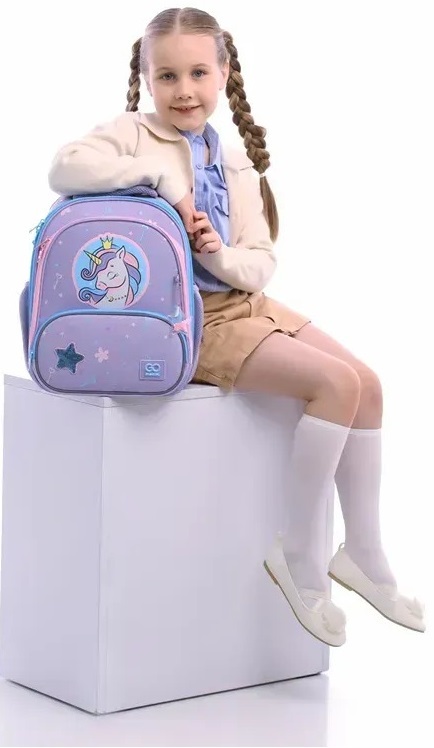 Рюкзак GoPack Education каркасний 597M-3 Fairytale Unicorn (go25-597m-3)фото17