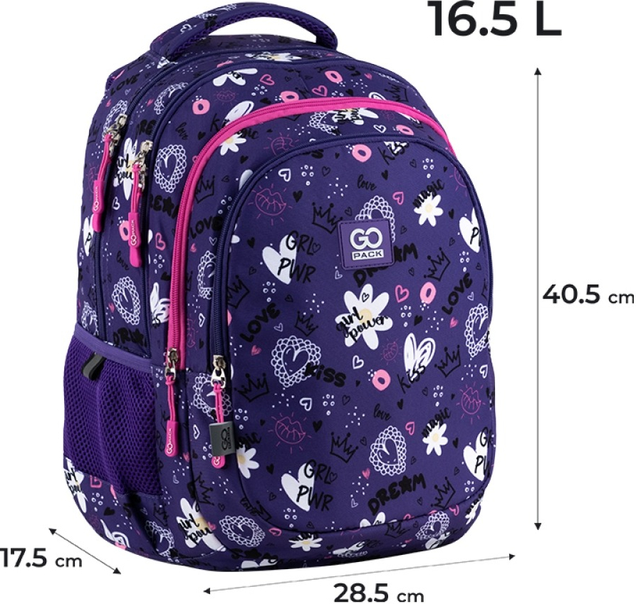 Рюкзак GoPack teens 162M-3 (go25-162m-3) фото 
