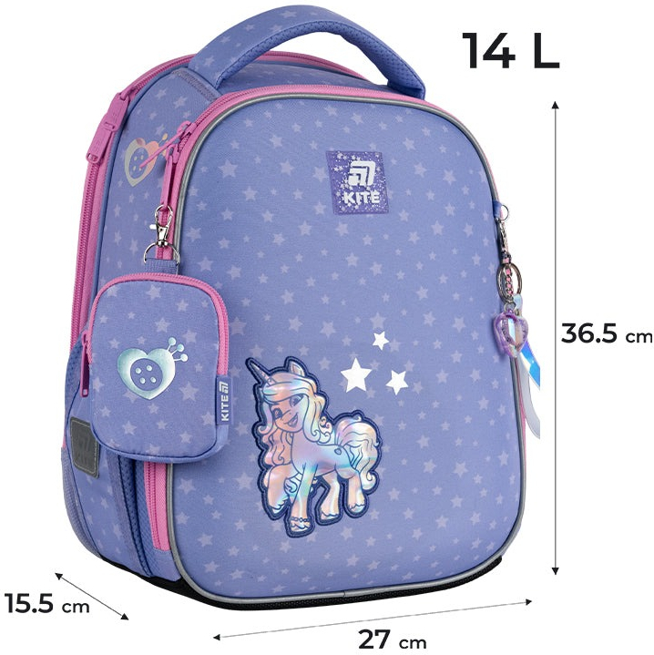 Рюкзак Kite Education каркасний 555 My Little Pony (lp25-555s)фото7