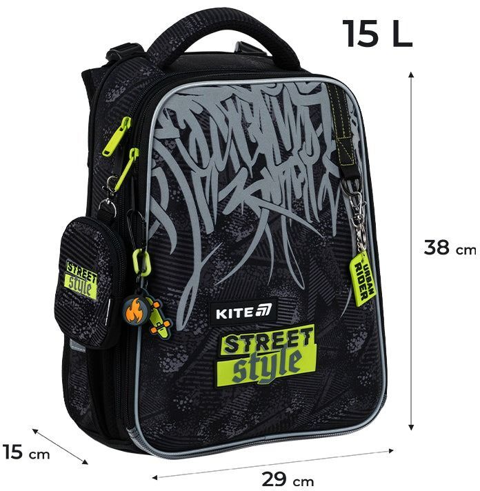 Рюкзак Kite Education каркасний 531 Street Style (k25-531m-4)фото7
