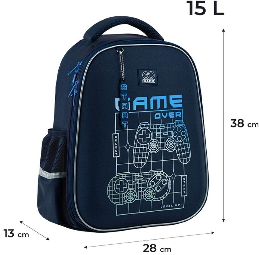 Рюкзак GoPack Education полукаркасный 165M Level Up (go25-165m-7) фото 6