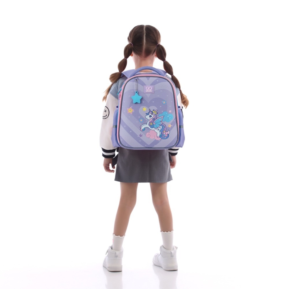 Рюкзак GoPack Education полукаркасный 165S Cute Pony (go25-165s-1) фото 