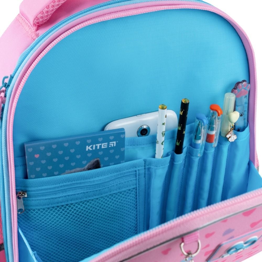 Рюкзак GoPack Education полукаркасный 165S Fluffy Kitten (go25-165s-2) фото 