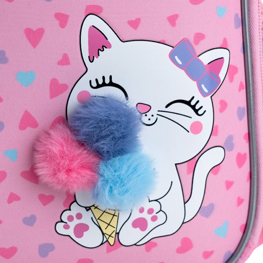 Рюкзак GoPack Education полукаркасный 165S Fluffy Kitten (go25-165s-2) фото 