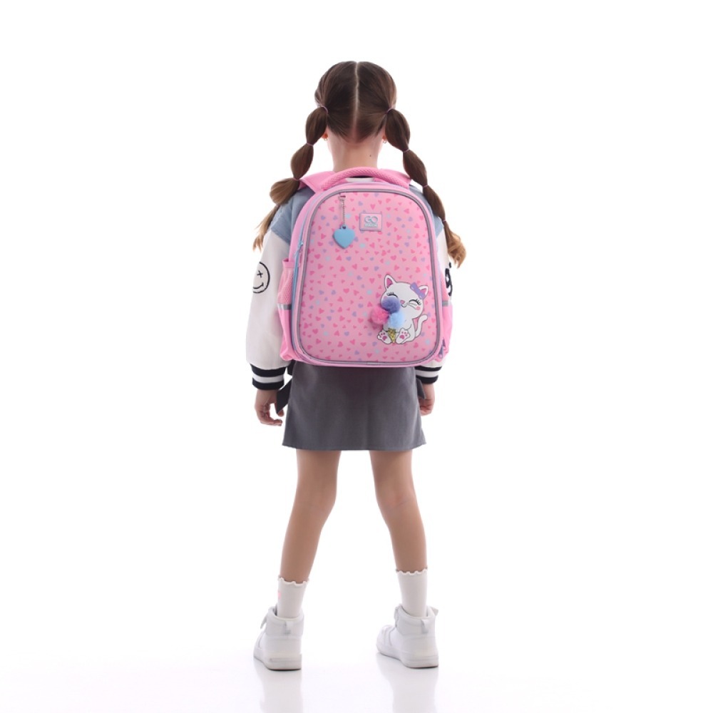 Рюкзак GoPack Education полукаркасный 165S Fluffy Kitten (go25-165s-2) фото 