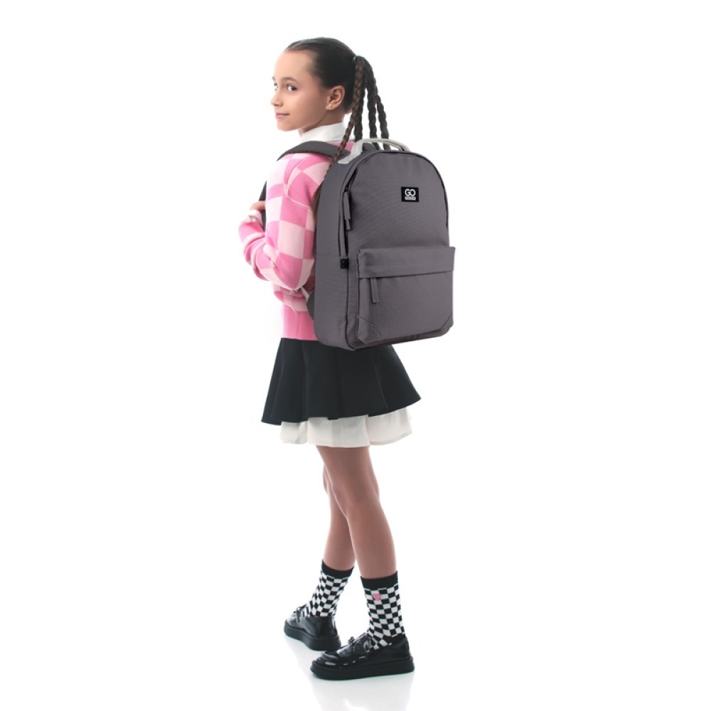 Рюкзак GoPack Education teens 147 серый (go25-147m-7) фото 11