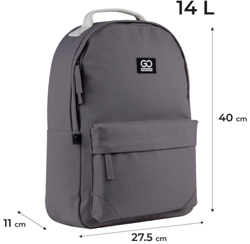 Рюкзак GoPack Education teens 147 серый (go25-147m-7) фото 5