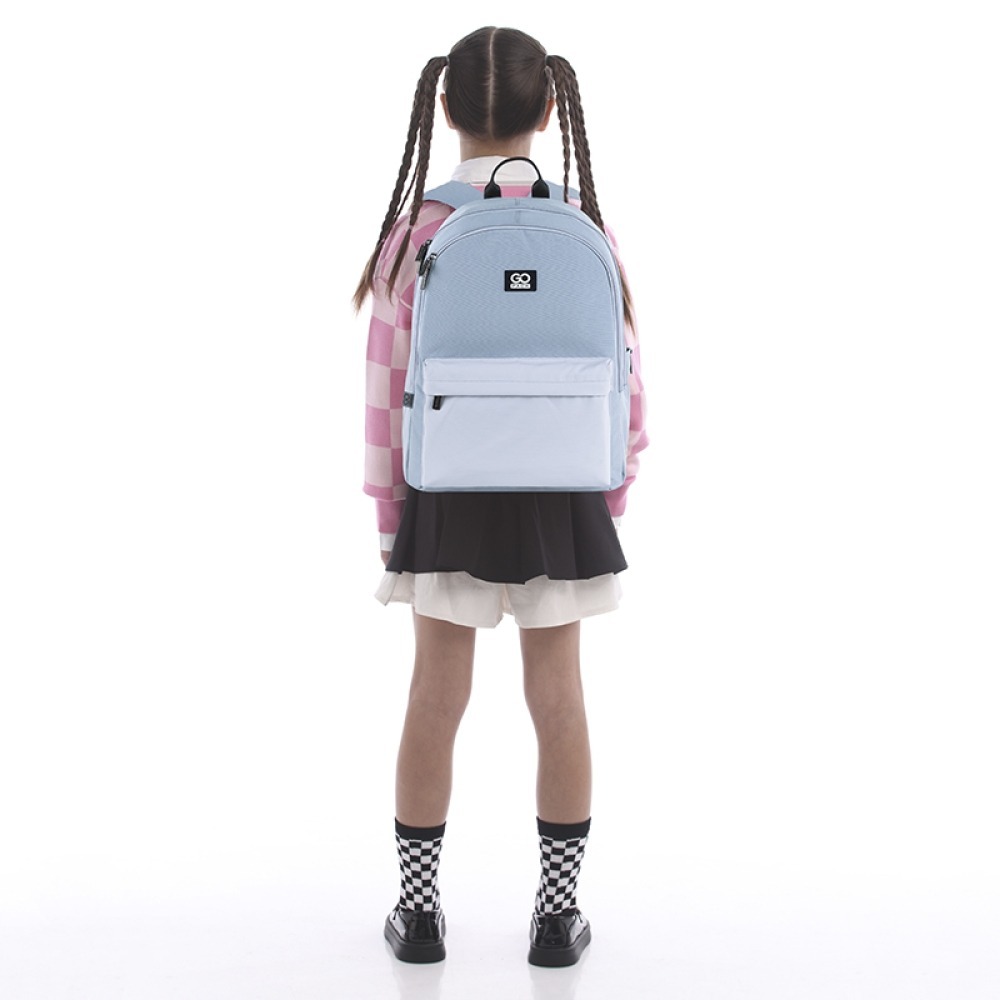 Рюкзак GoPack Education teens 140 серо-голубой (go25-140l-2) фото 