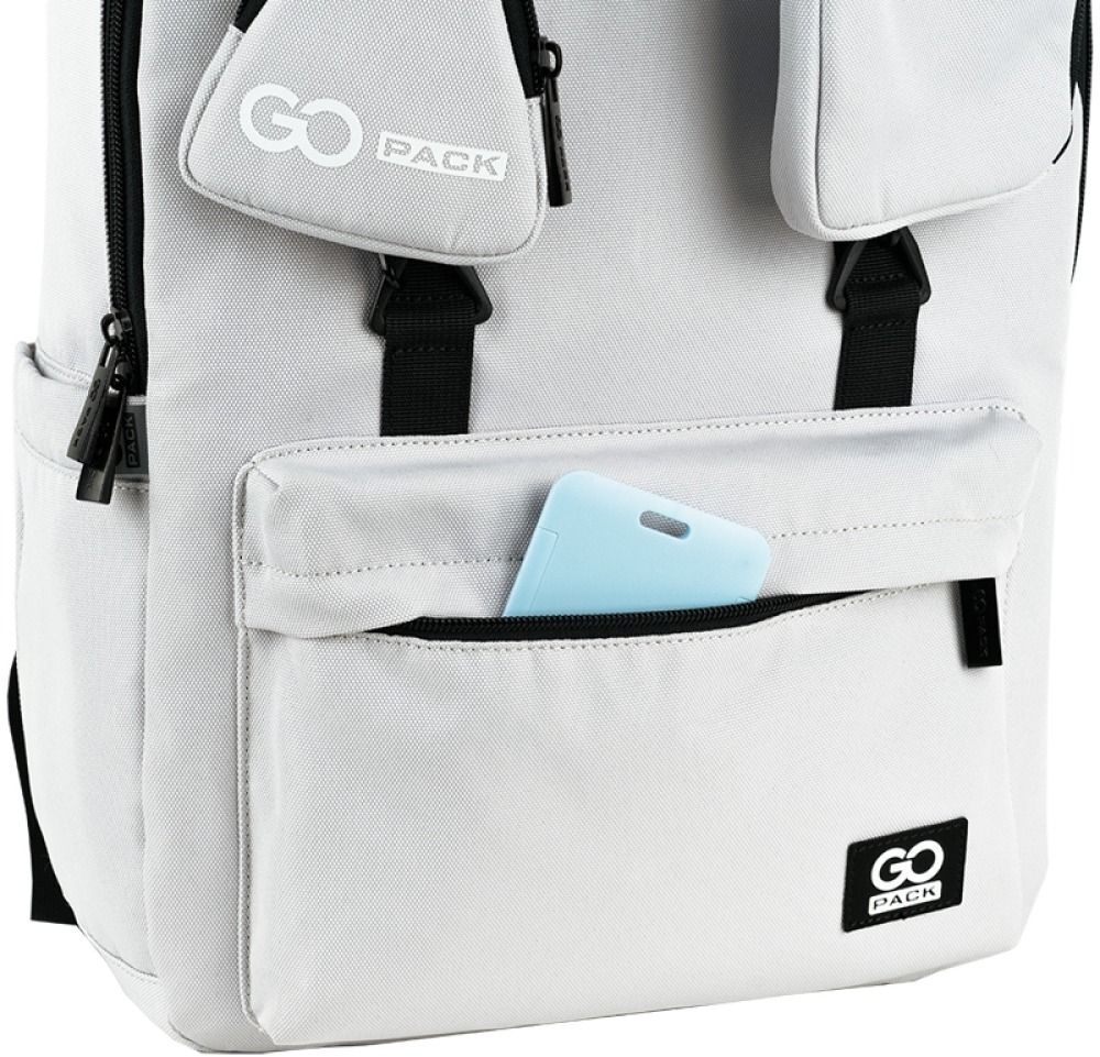 Рюкзак GoPack Education teens 178 сірий (go25-178l-2)фото13