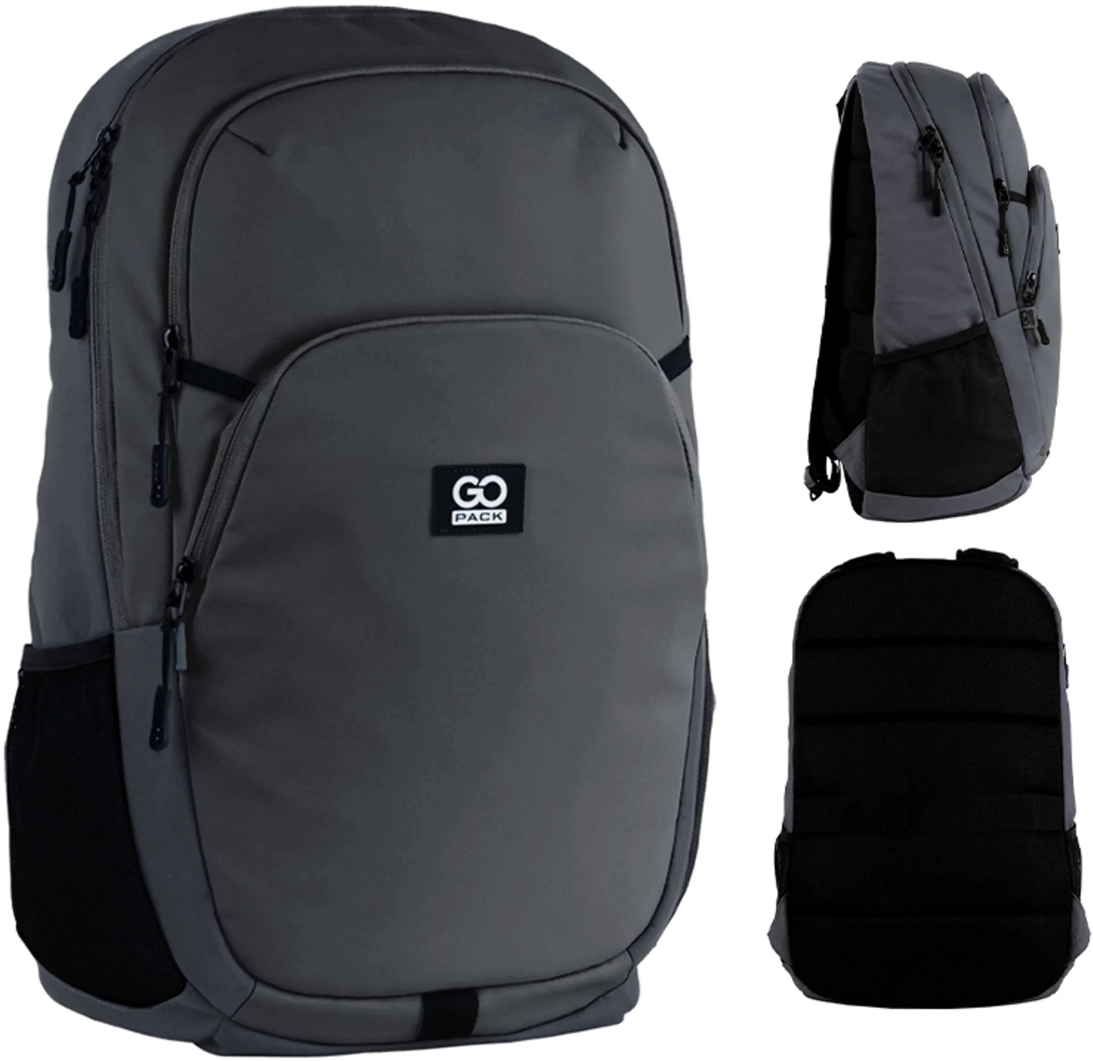 Рюкзак GoPack Education teens 185 темно-серый (go25-185l-1) фото 