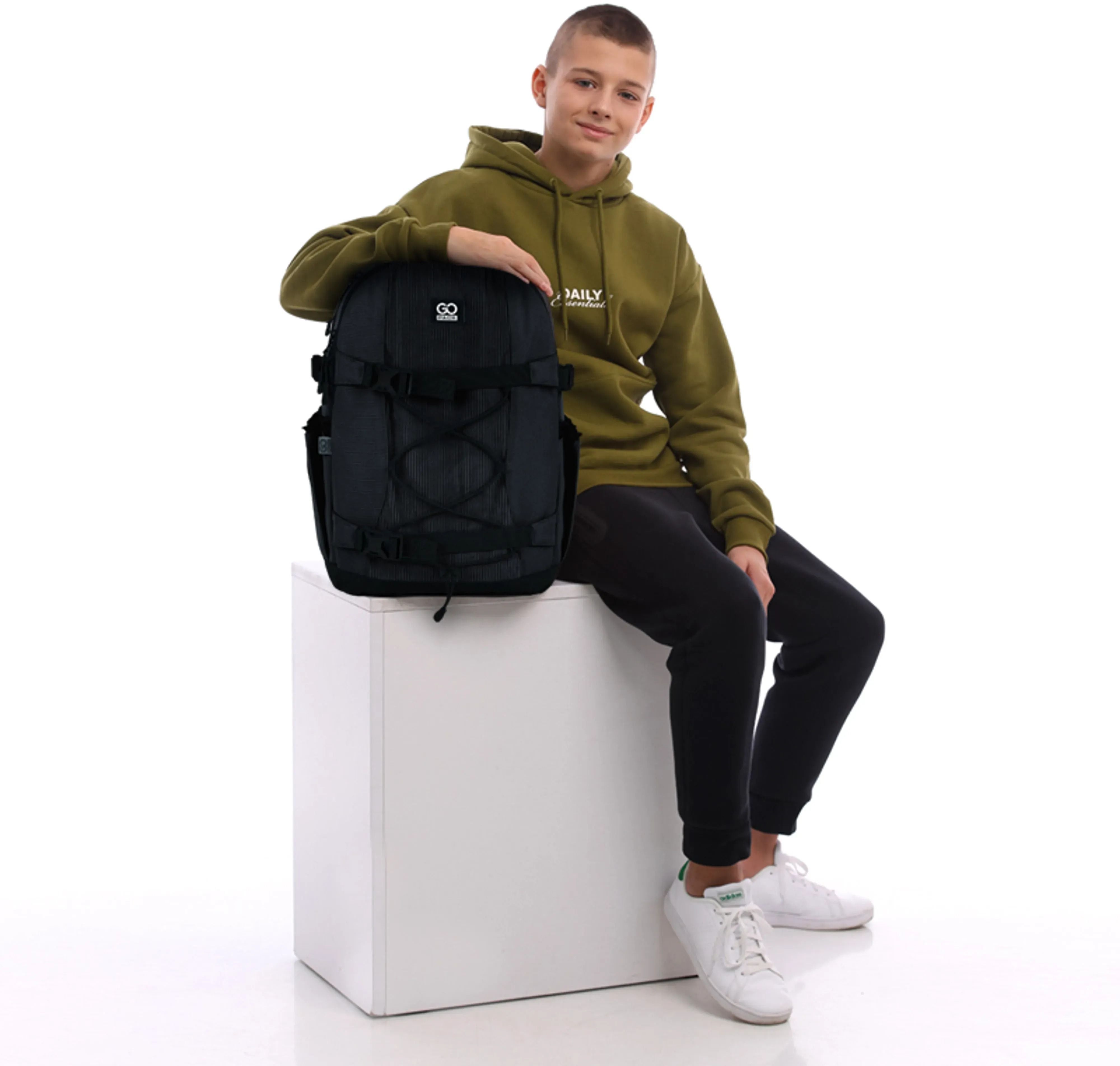 Рюкзак GoPack Education teens 186 черный (go25-186l-1) фото 16