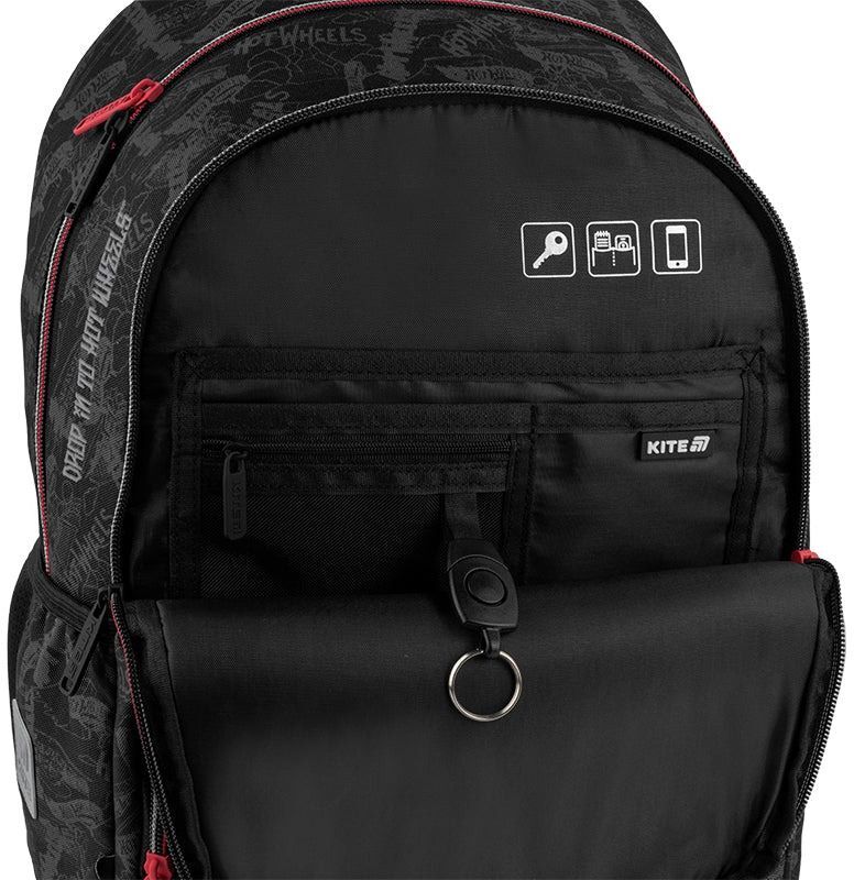 Рюкзак Kite Education 585 Hot Wheels (hw25-585m) фото 
