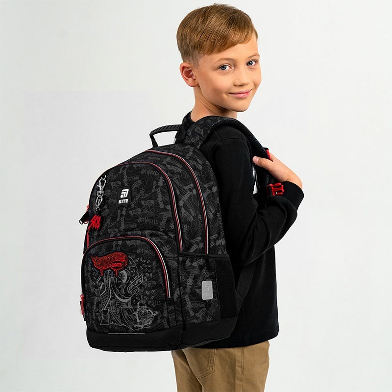 Рюкзак Kite Education 585 Hot Wheels (hw25-585m) фото 