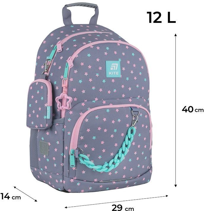 Рюкзак Kite Education 585 Каваи Stars (k25-585m-2) фото 