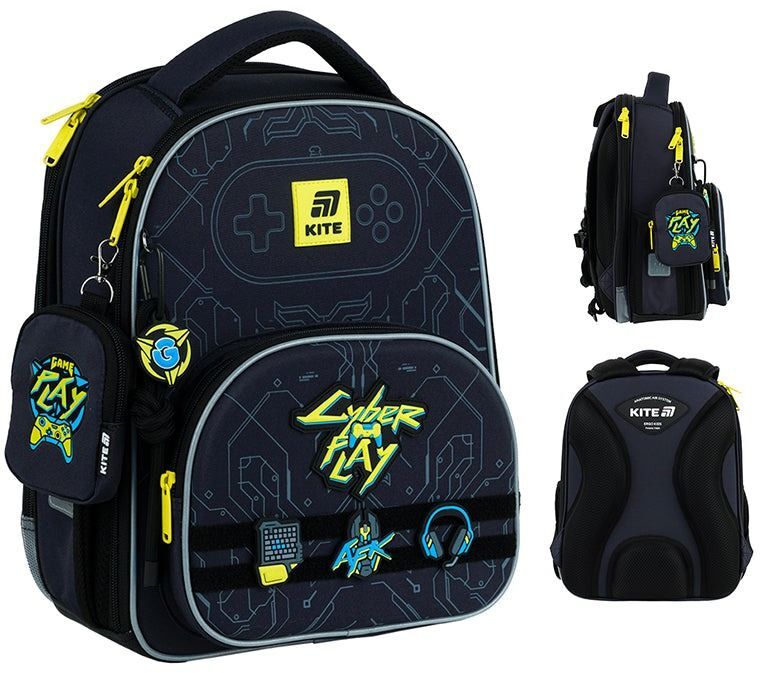 Рюкзак Kite Education каркасный 556 Cyber (k25-556m-2) фото 6