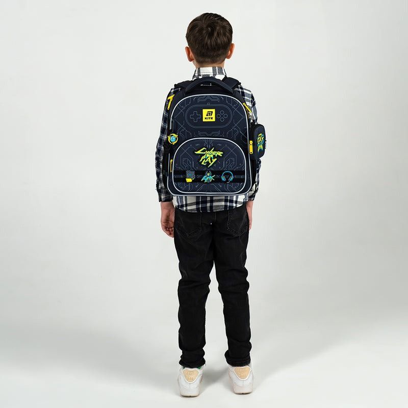 Рюкзак Kite Education каркасный 556 Cyber (k25-556m-2) фото 19