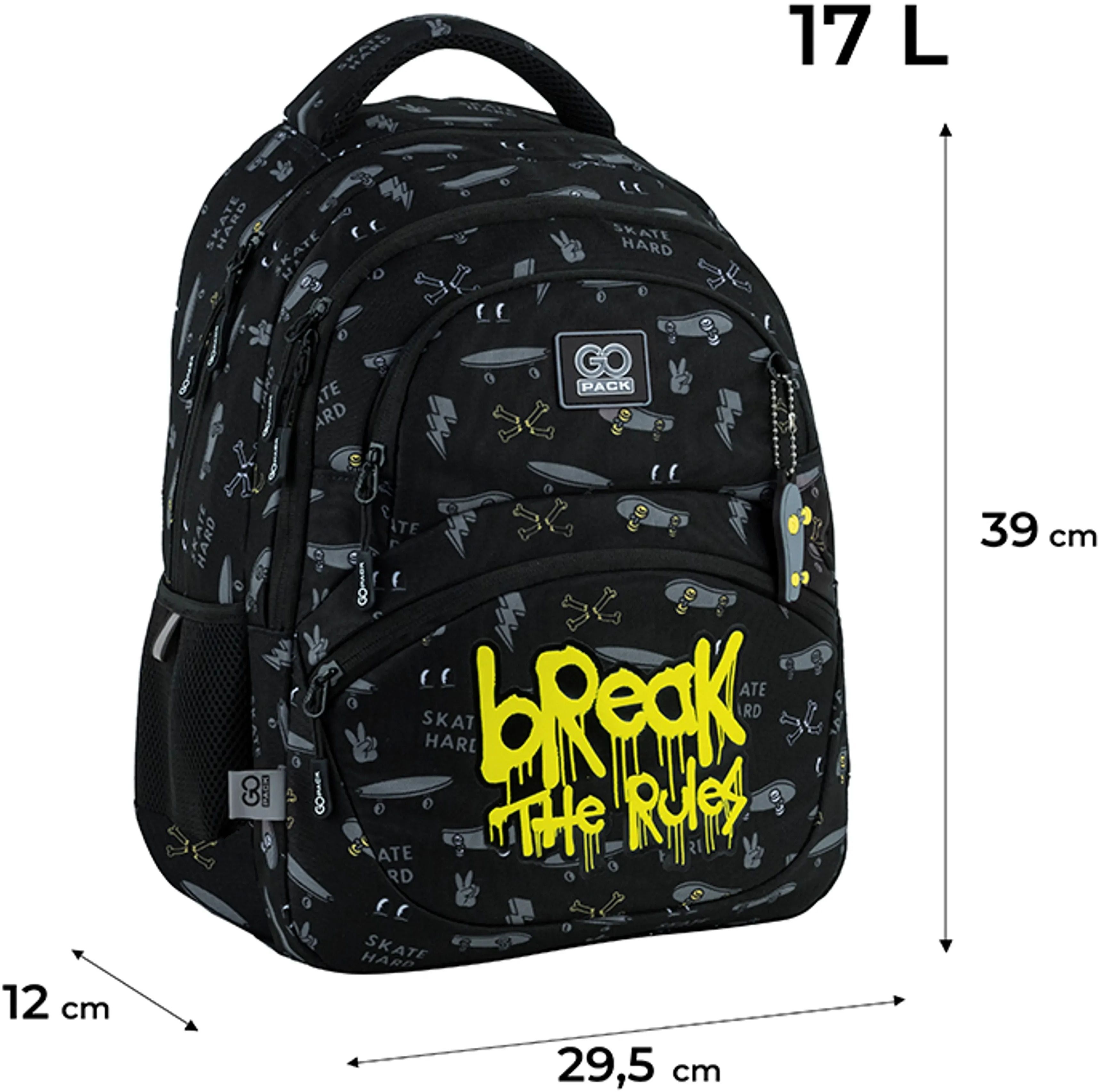 Рюкзак GoPack Education 175M-6 Break The Rules (go25-175m-6) фото 
