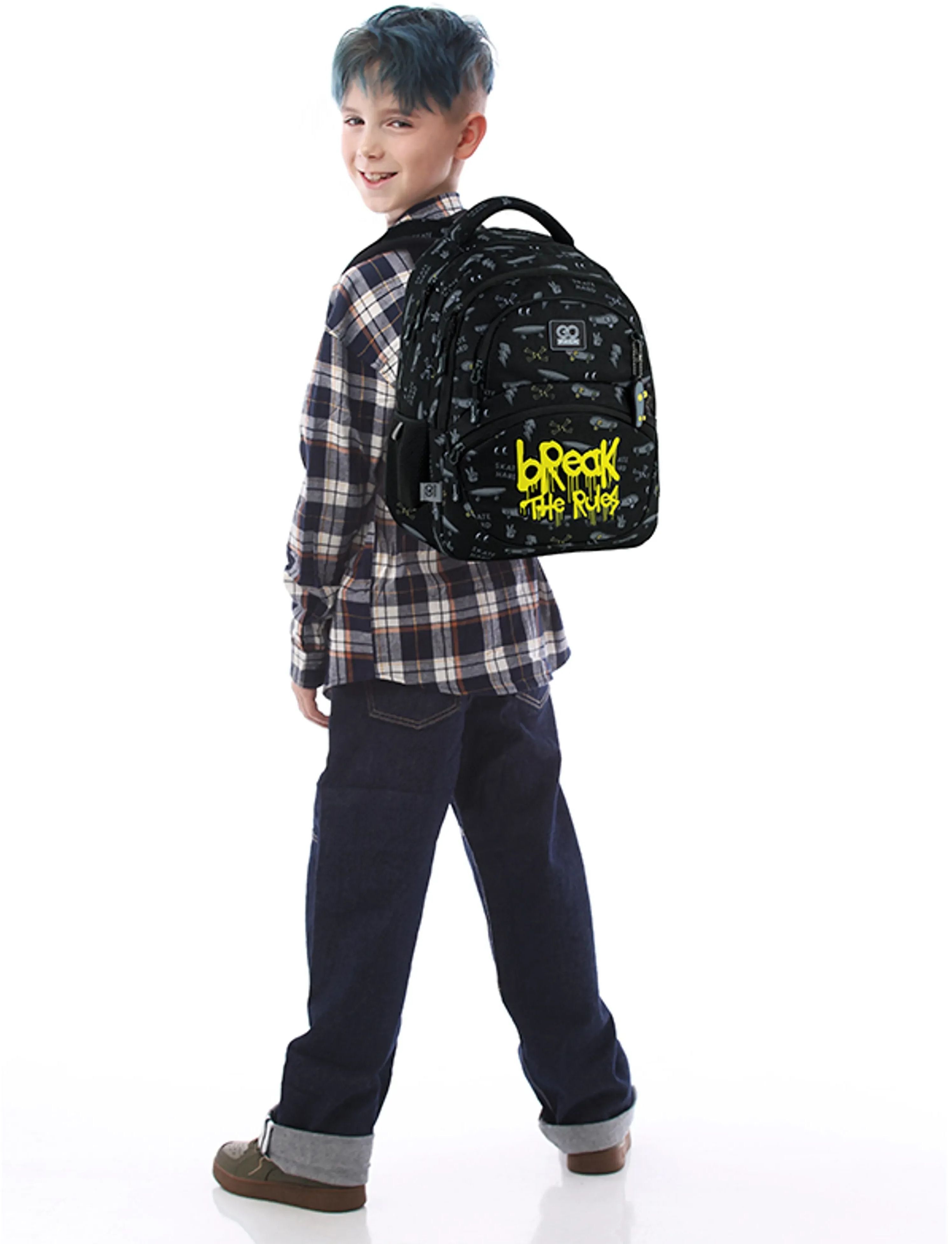 Рюкзак GoPack Education 175M-6 Break The Rules (go25-175m-6) фото 