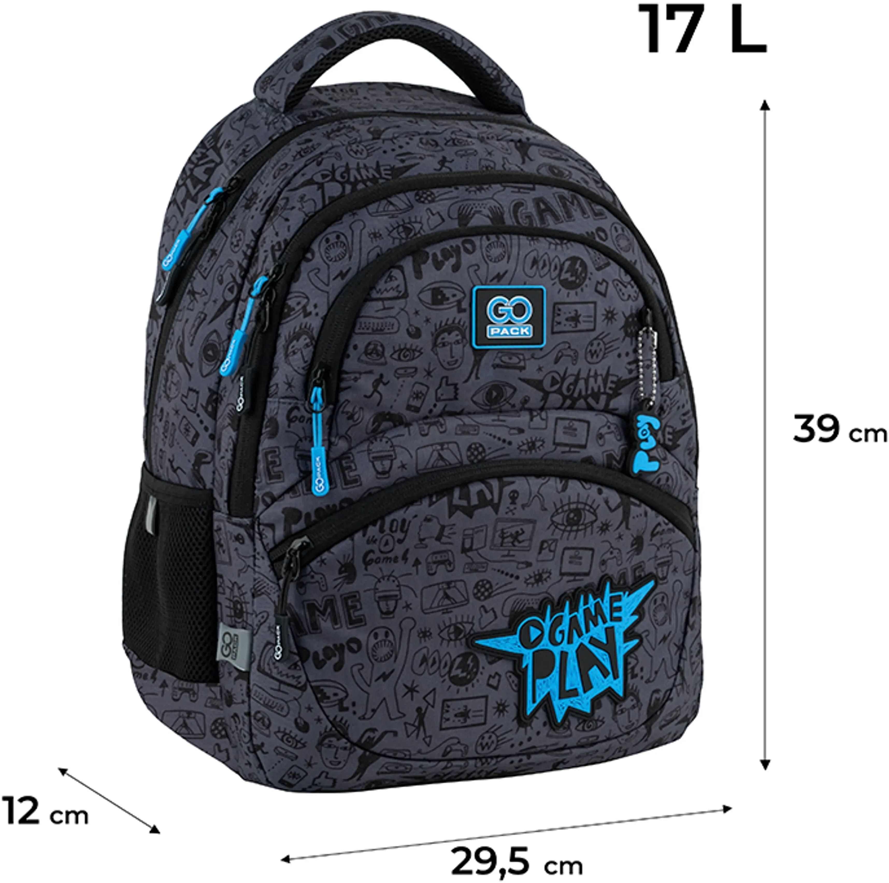 Рюкзак GoPack Education 175M-8 Cool Gamer (go25-175m-8) фото 