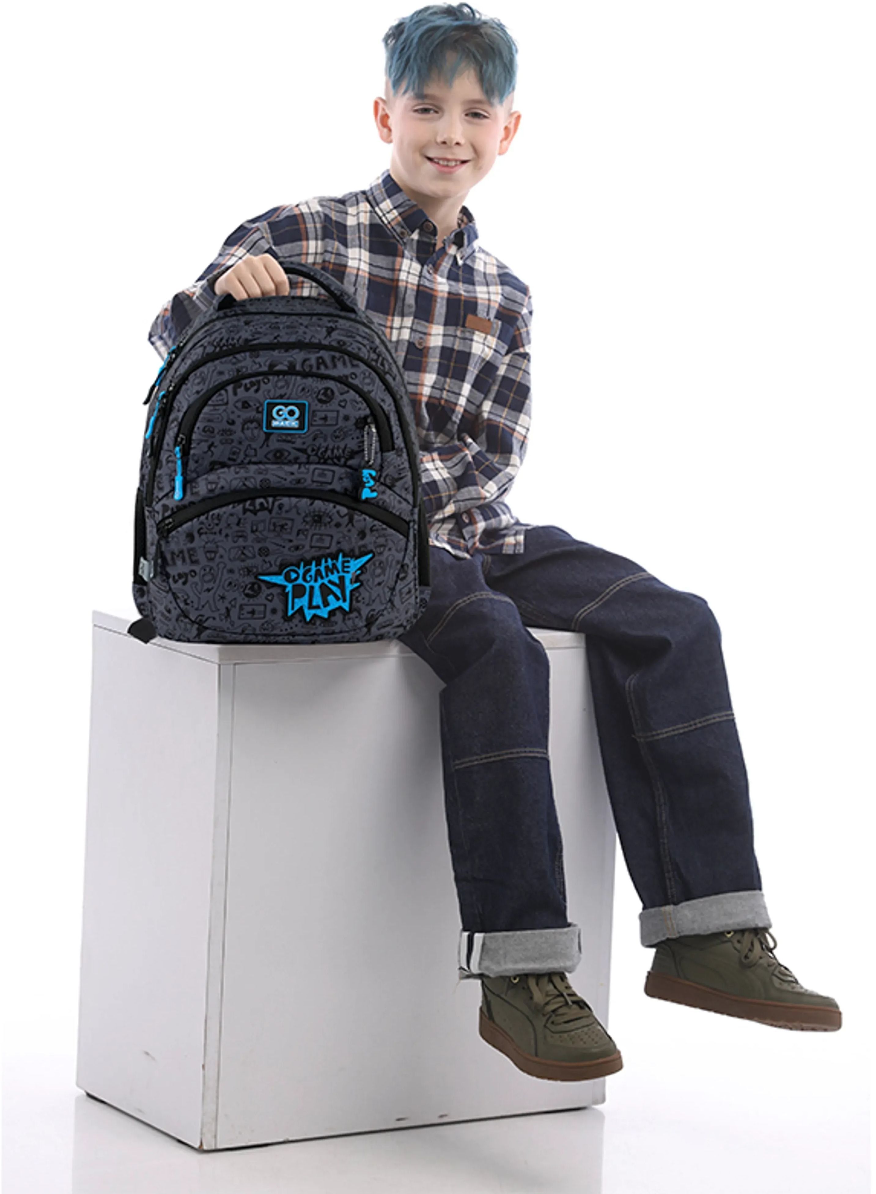 Рюкзак GoPack Education 175M-8 Cool Gamer (go25-175m-8) фото 