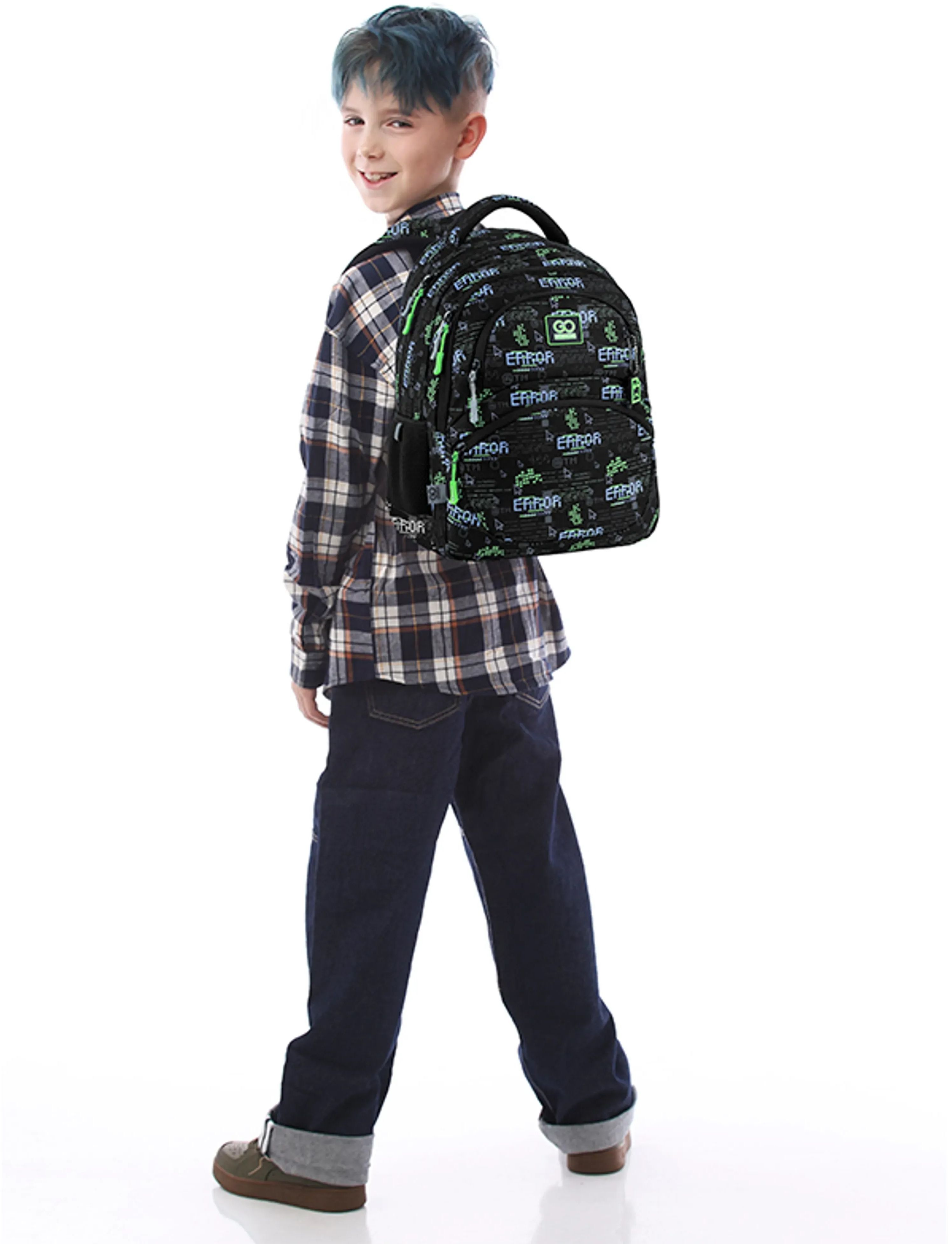 Рюкзак GoPack Education 175M-7 Error (go25-175m-7) фото 