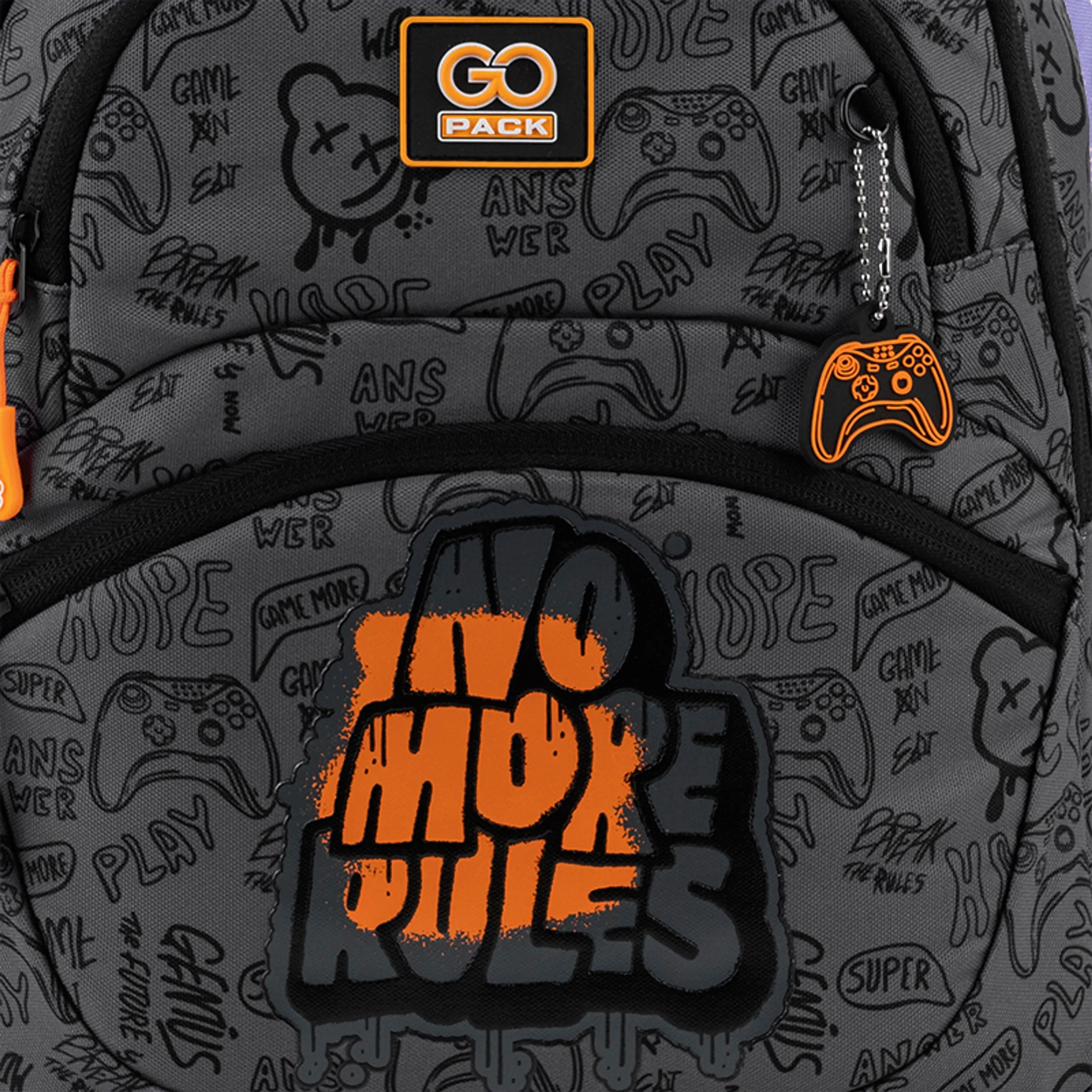 Рюкзак GoPack Education 175M-5 No More Rules (go25-175m-5) фото 