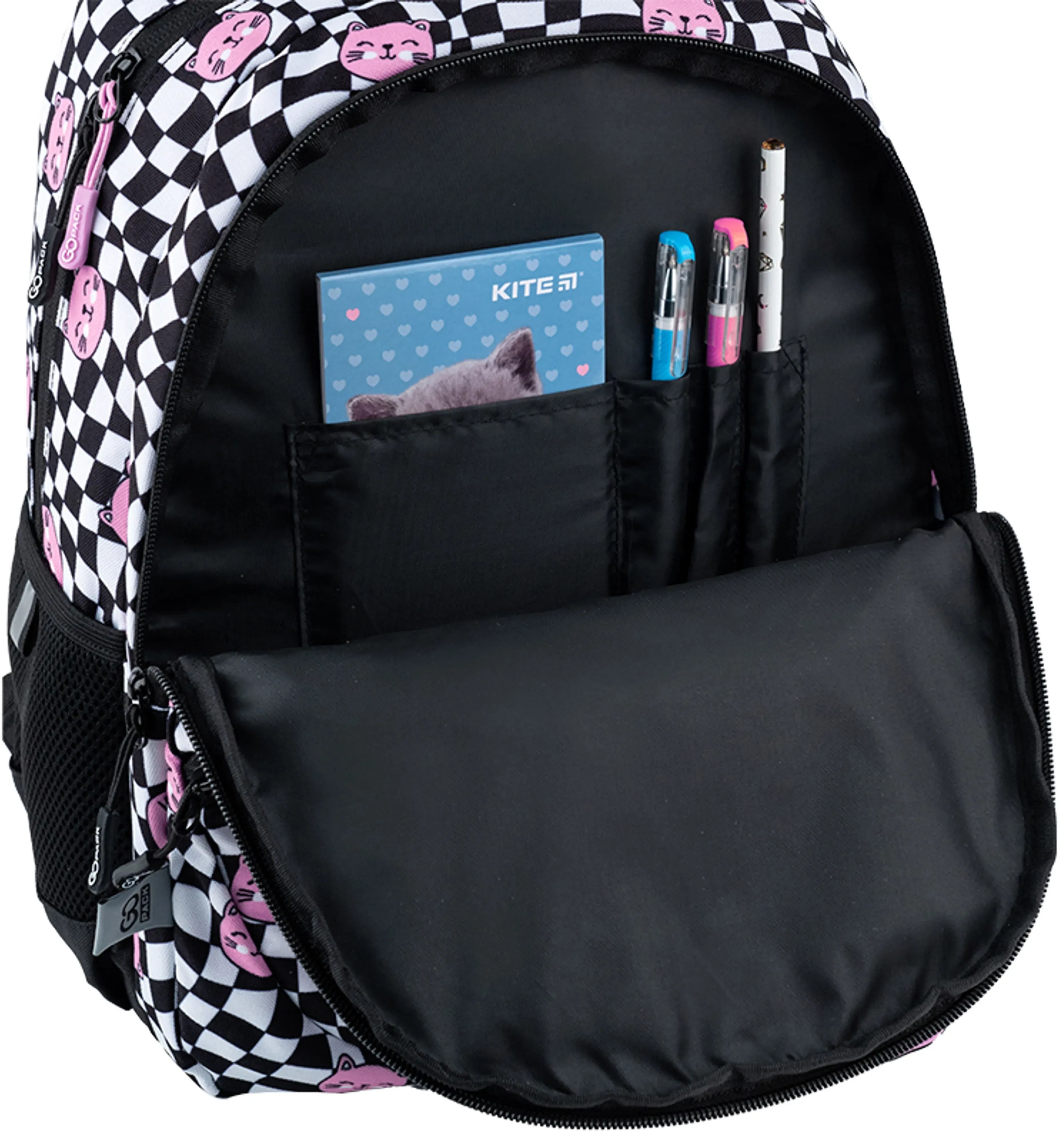 Рюкзак GoPack Education 175M-2 Pretty Kitties (go25-175m-2)фото11