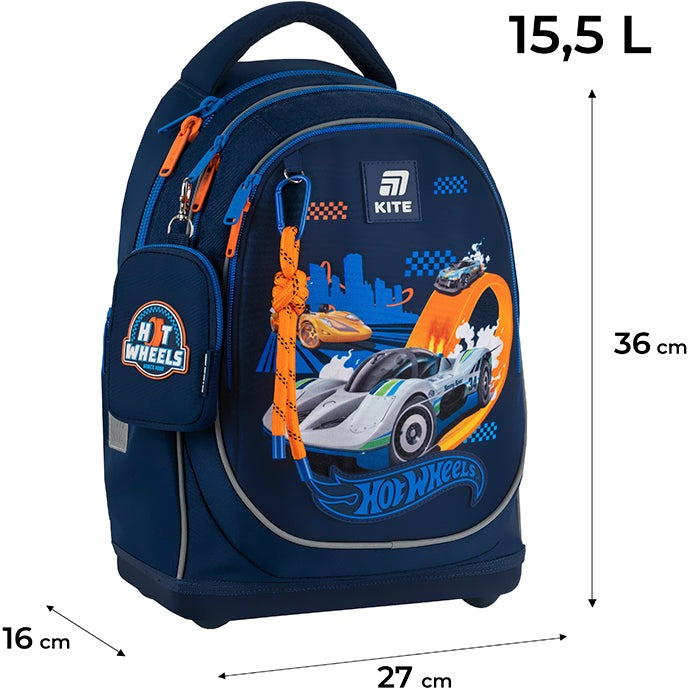 Рюкзак Kite Education 724 Hot Wheels (hw25-724s) фото 