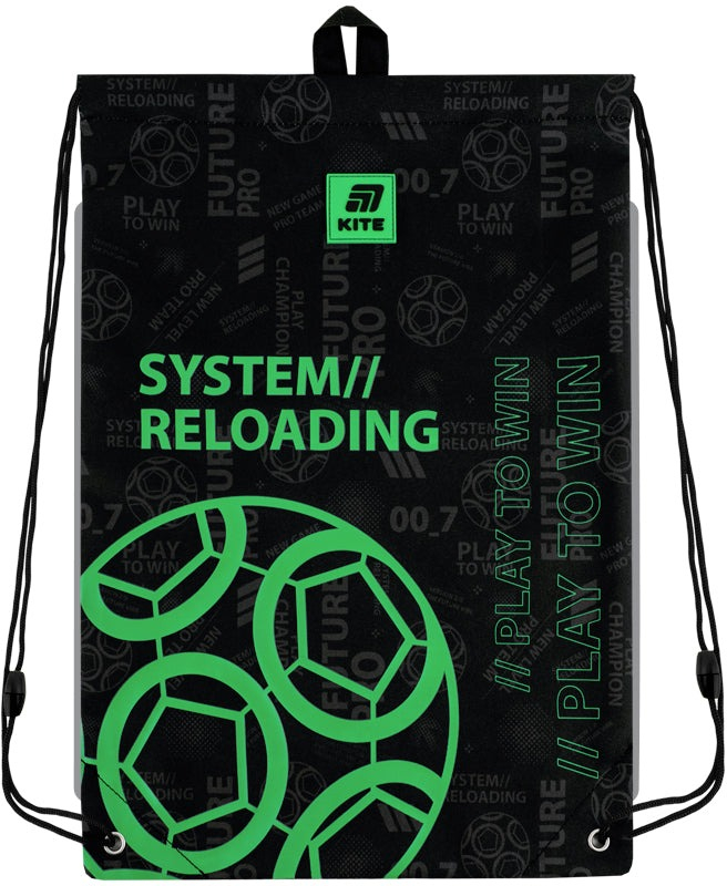 Набор рюкзак+пенал+сумка для обуви Kite 555 Play&amp;Win (set_k25-555s-2) фото 