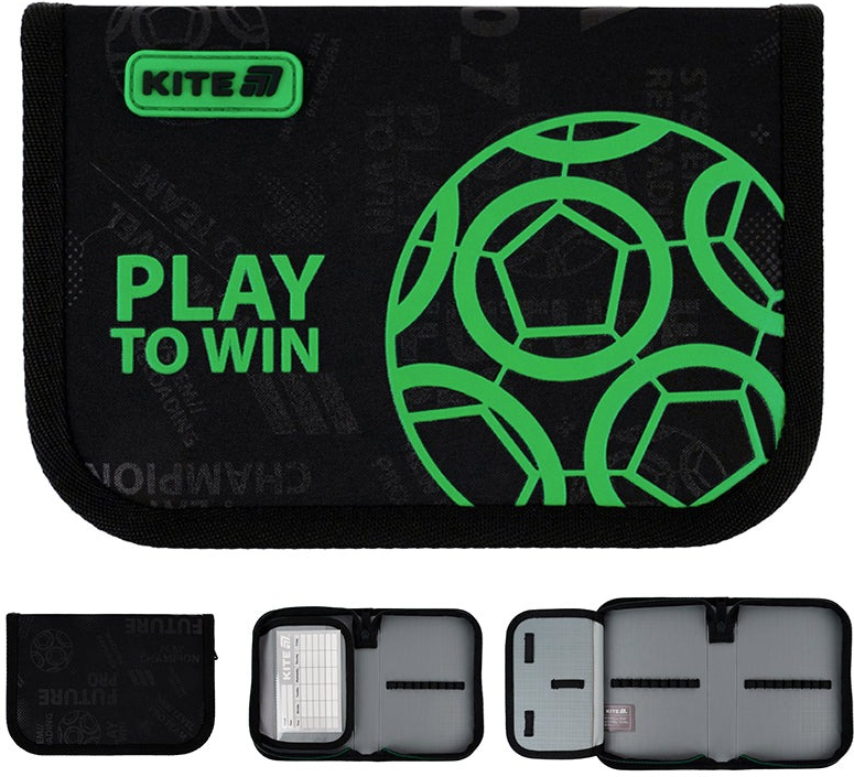 Набор рюкзак+пенал+сумка для обуви Kite 555 Play&amp;Win (set_k25-555s-2) фото 