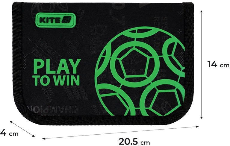 Набор рюкзак+пенал+сумка для обуви Kite 555 Play&amp;Win (set_k25-555s-2) фото 