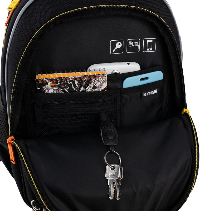 Набор рюкзак+пенал+сумка для обуви Kite 763S Transformers (set_tf25-763s) фото 