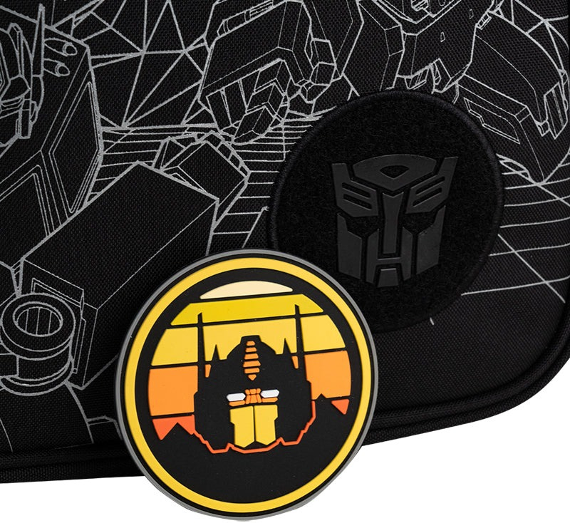 Набор рюкзак+пенал+сумка для обуви Kite 763S Transformers (set_tf25-763s) фото 