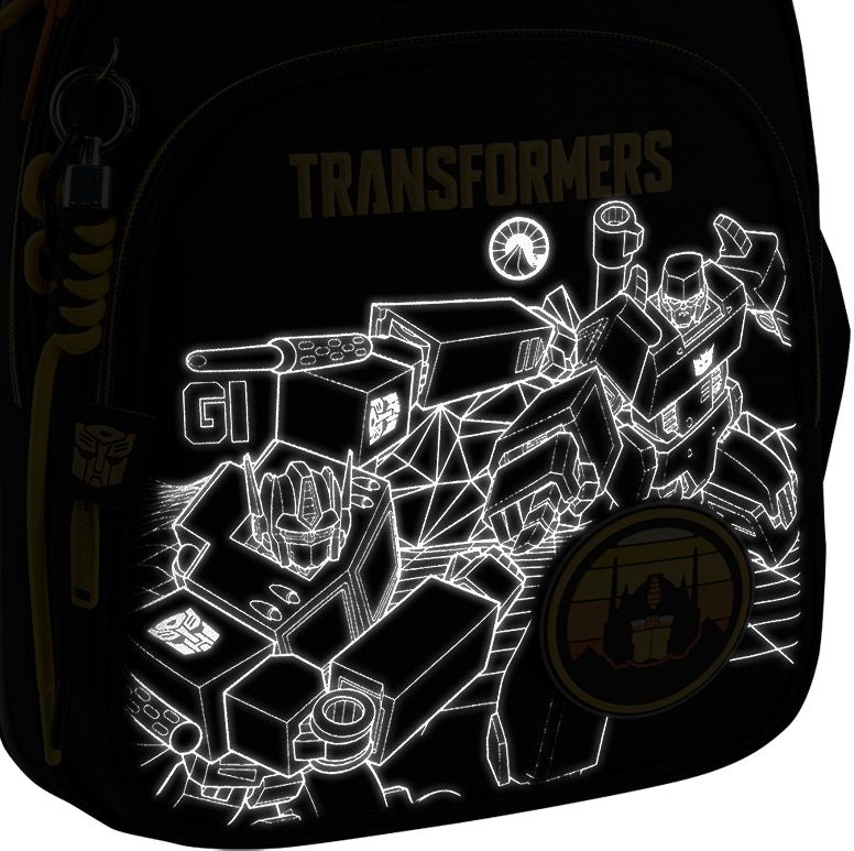 Набор рюкзак+пенал+сумка для обуви Kite 763S Transformers (set_tf25-763s) фото 