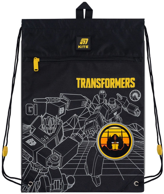 Набор рюкзак+пенал+сумка для обуви Kite 763S Transformers (set_tf25-763s) фото 
