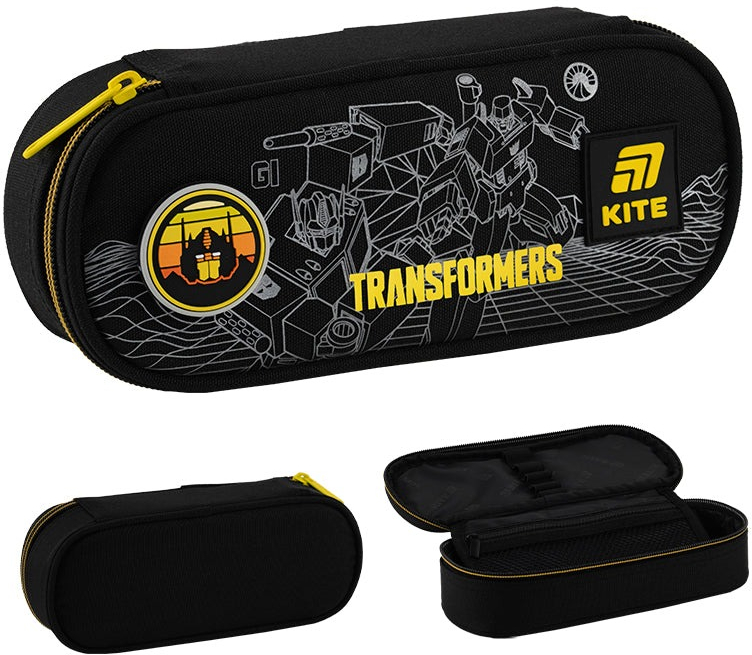 Набор рюкзак+пенал+сумка для обуви Kite 763S Transformers (set_tf25-763s) фото 