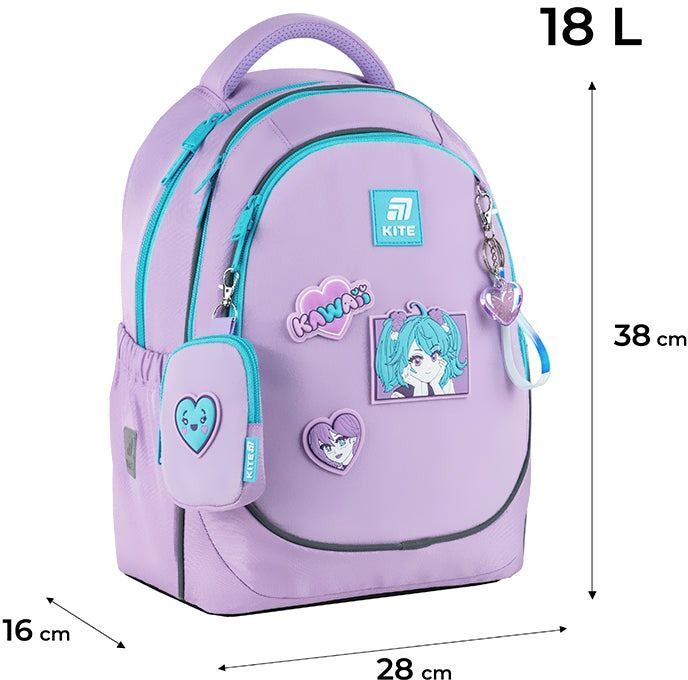 Рюкзак Kite Education 700 Kawaii Love (k25-700m-6) фото 7