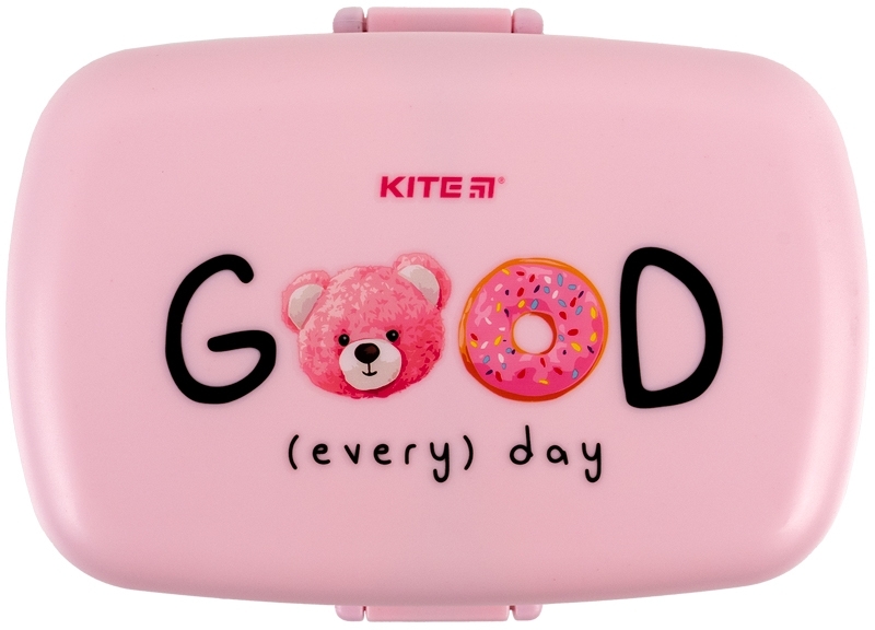 Ланчбокс Kite с наполнением Kite 1150 мл, розовый (k23-180-1) фото