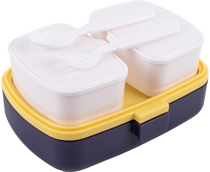 Ланчбокс Kite з наповненням 1150 мл, фіолетовий (k23-180-2)фото2