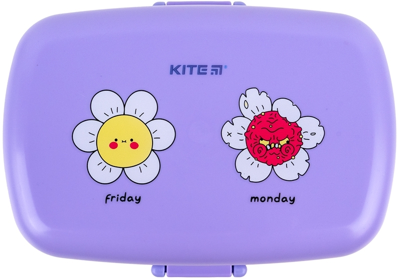 Ланчбокс Kite з наповненням 1150 мл, фіолетовий (k23-180-2)фото4
